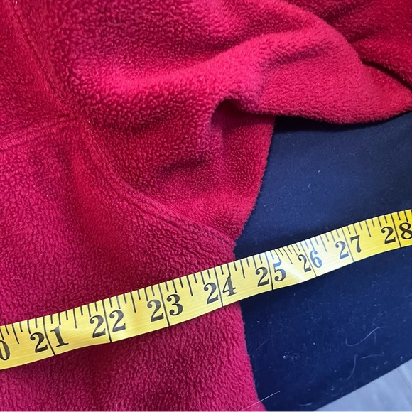 Red Wind River Fleece Quarter Zip Sweater Size Large - Picture 8 of 10